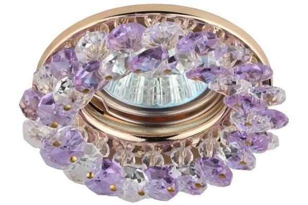 Светильник DK16 GD/WH/PU декор 