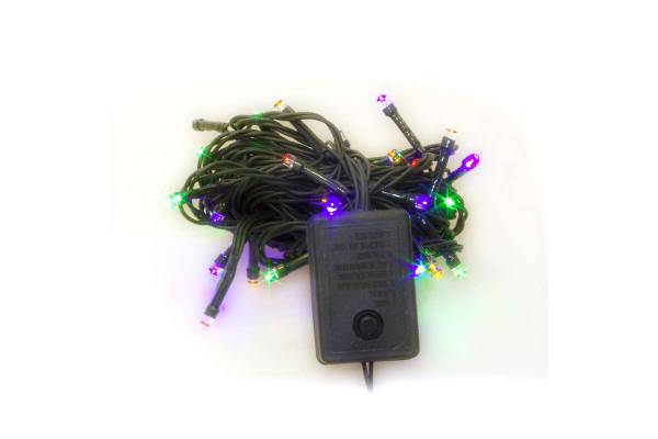 Гирлянда LD100C-GM 100 светодиод. LED 8 реж. 10м разноцв. SHLights 4607144116770