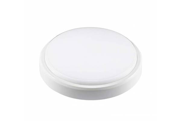 Светильник светодиодный PBH-PC2-RA 12Вт 4000К IP65 (аналог НПП) круглый бел. JazzWay 1035660