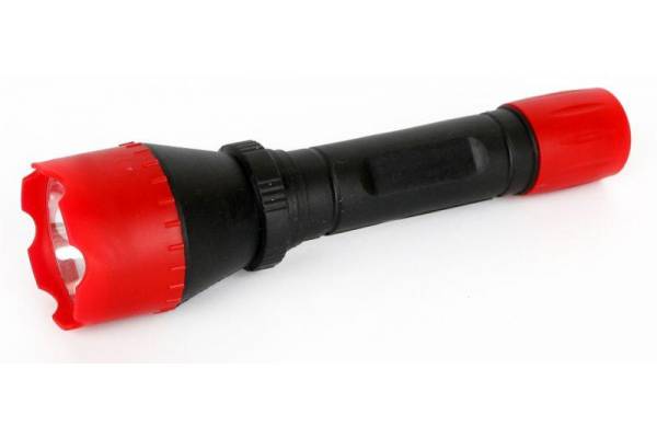 Фонарь 6102-ТН (1LED 1 реж 2XR6 ; блист-пакет; красн.) Ultraflash 11787