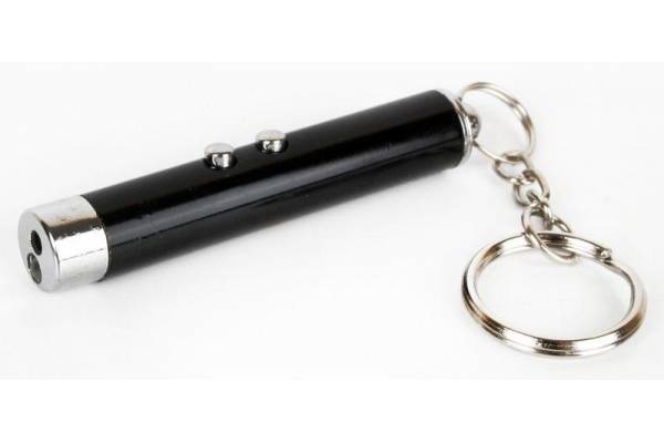 Фонарь LED30L (1LED+лазерная указка 3хAG3 блист-пакет черн.) Ultraflash 12325