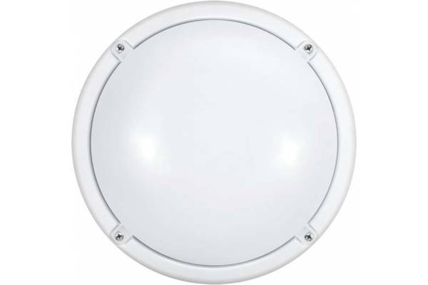 Светильник светодиодный 71 622 OBL-R1-7-4K-WH-IP65-LED-SNRV 7Вт 4000К IP65 (оптико-акустич. датчик) ОНЛАЙТ 71622