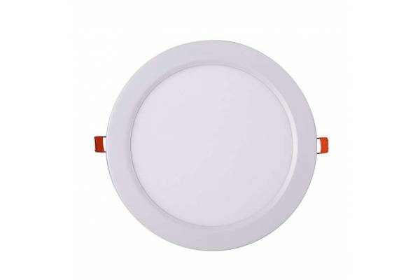 Светильник светодиодный ультратонкий встраив. PPL-R 18Вт 6500К IP40 WH d220мм круглый Jazzway 5009721A