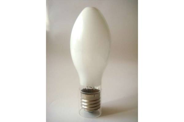 Лампа газоразрядная ртутная ДРЛ 125Вт эллипсоидная E27 (21) Лисма 381009200