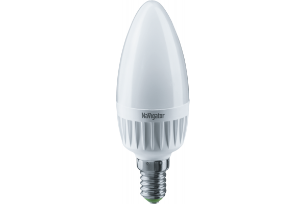 Лампа светодиодная 94 492 NLL-C37-7-230-4K-E14-FR 7Вт свеча 4000К бел. E14 560лм 176-264В Navigator 94492