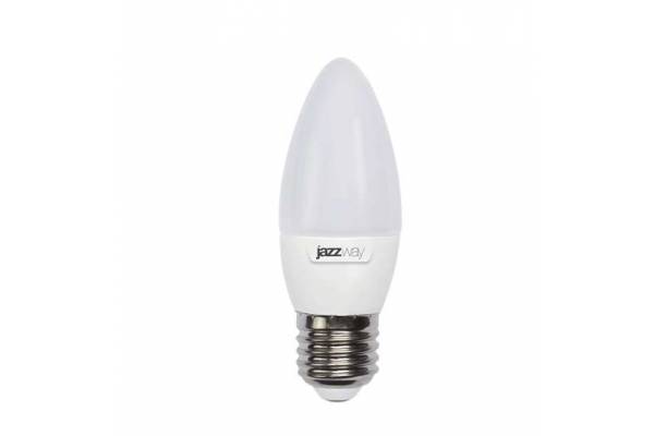 Лампа светодиодная PLED-SP C37 9Вт свеча 3000К тепл. бел. E27 820лм 230В JazzWay 5001923A