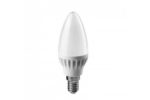 Лампа светодиодная 71 632 OLL-C37-8-230-2.7K-E14-FR 8Вт свеча 2700К тепл. бел. E14 560лм 176-264В ОНЛАЙТ 71632