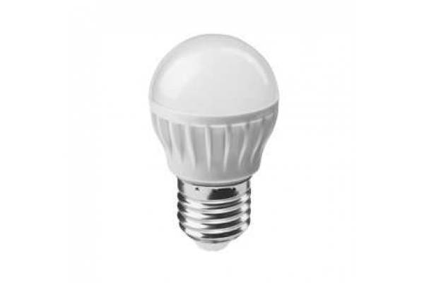 Лампа светодиодная 71 627 OLL-G45-8-230-4K-E27 8Вт шар 4000К бел. E27 600лм 176-264В ОНЛАЙТ 71627