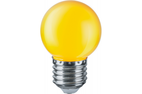 Лампа светодиодная 71 830 NLL-G45-1-230-Y-E27 1Вт шар E27 230В Navigator 71830