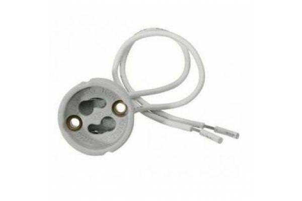 Патрон GU10 провод 2х0.75 15см 2А 250В с этикеткой UNIVersal 5560718