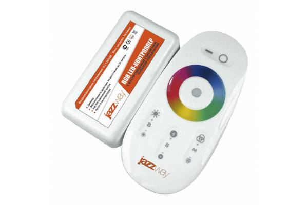 Контроллер RGB PRC-4000HF WH 12/24В 216/432Вт бел. JazzWay 1007957