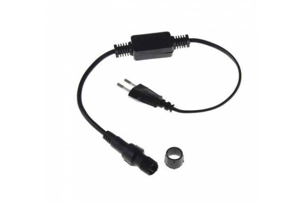 Набор для подключения Дюралайта 3W 13мм 200Вт IP44 Космос KOC-DL-3W-con-kit