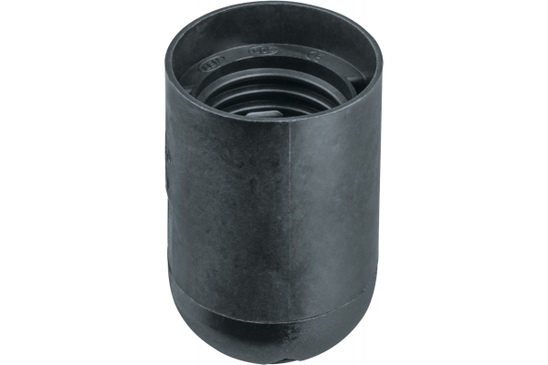 Патрон электрический 61 349 NLH-PL-E27-BL пласт. подвесной черн. E27 Navigator 61349