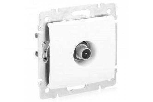 Механизм розетки TV СП Valena оконечная 10дБ бел. (DIY-упак.) Leg 694276