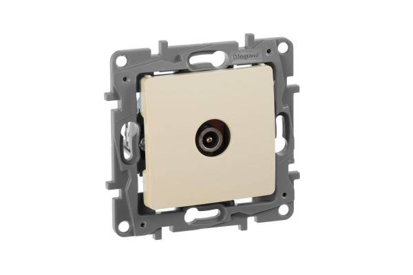 Механизм розетки TV СП Etika проходная 14дБ 5-862 мГц сл. кость Leg 672363