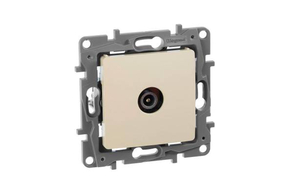 Механизм розетки TV СП Etika оконечная 5дБ 5-862 мГц сл. кость Leg 672365