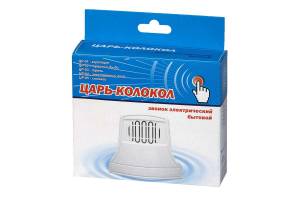 Звонок проводной Царь-колокол соловей 220В 80-90дБА бел. Тритон ЦР-05