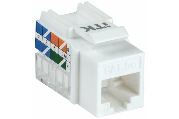 Модуль Keystone Jack кат. 5е UTP 110 IDC 90град. ITK CS1-1C5EU-11
