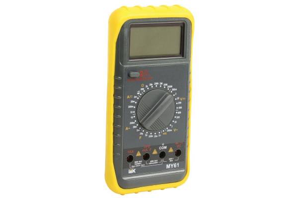 Мультиметр цифровой Professional MY61 IEK TMD-5S-061