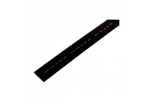 Трубка термоусадочная 25.0/12.5 1м черн. Rexant 22-5008