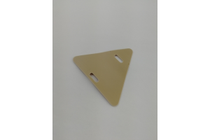 Бирка маркировочная мягкая У-136М (треугольник) (уп.100шт) PROxima EKF mm-136-t