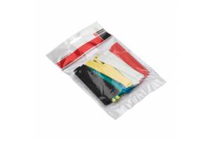 Набор трубок термоусадочных ТУТ нг тонкостен. 16/8 (7 цветов по 3шт 100мм) EKF tut-n-16