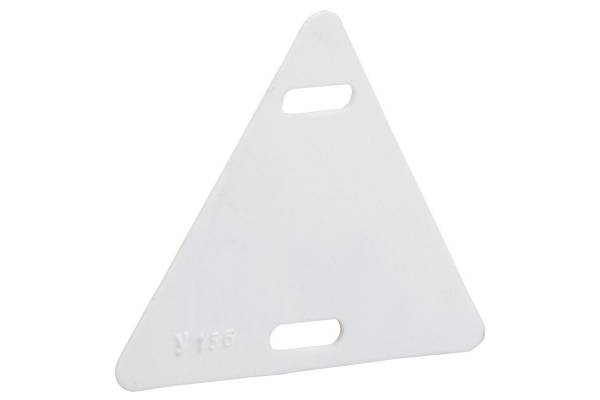 Бирка кабельная маркировочная У-136 55х55х55мм (треугольник) IEK UZMA-BIK-Y136-T