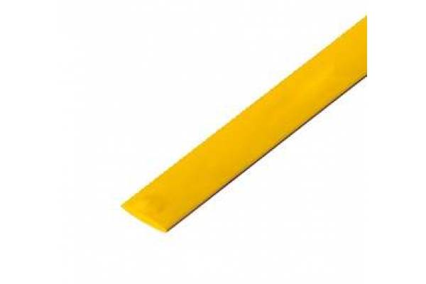 Трубка термоусадочная 6.0/3.0 1м желт. Rexant 20-6002