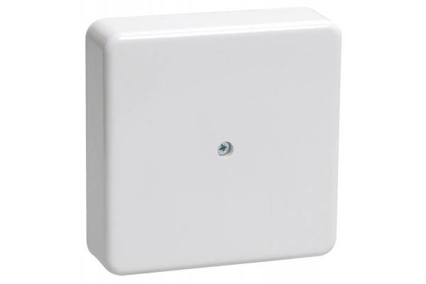 Коробка распаячная ОП 75х75х20 IP20 КМ41212-01 (6 клем. 6кв.мм) бел. IEK UKO10-075-075-020-K01