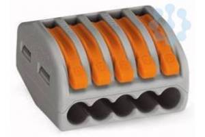Клеммник 5х(0.08-2.5) WAGO 222-415