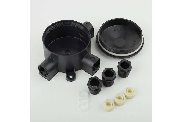 Коробка распределительная ОП 3-х рожк. У-409 ABS пластик ПЭМИ 43Б16У4093