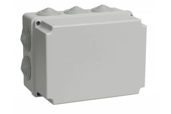 Коробка распаячная ОП 190х140х120 IP44 КМ41245 (10 каб.ввод.) IEK UKO10-190-140-120-K41-44