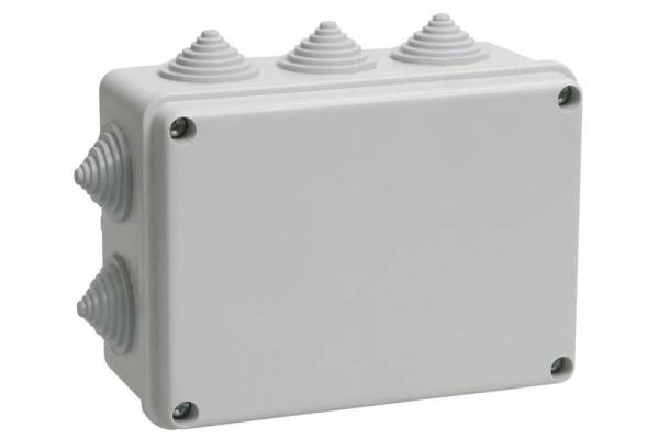 Коробка распаячная ОП 150х110х70 IP55 KM41242 (10 каб.ввод.) IEK UKO10-150-110-070-K41-55