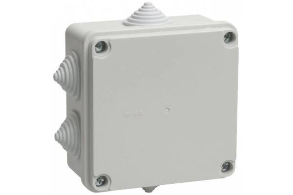 Коробка распаячная ОП 100х100х50 IP55 KM41234 IEK UKO11-100-100-050-K41-55