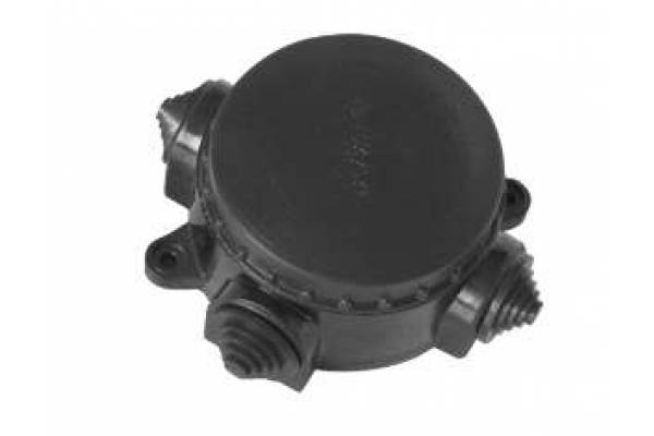 Коробка распределительная ОП 75х53мм 3-рожков. КЭМ1-10-3Б (КОР-73 3 рожк. ) карбол