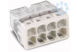 Клемма 8х(0.5-2.5мм) 8-х проводн. для распред. короб. (без п) WAGO 2273-208