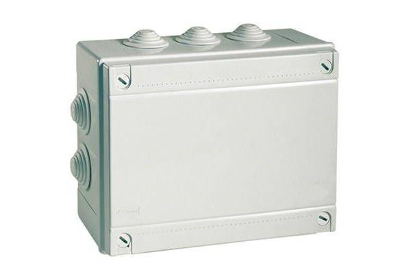 Коробка распределительная ОП 300х220х120мм IP55 10 каб. ввод DKC 54300