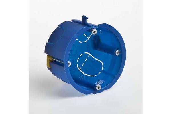 Коробка установочная СП 65х40 для гипсокарт. IP30 Ruvinil 10170