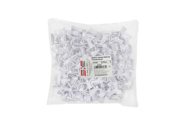 Дюбель (анкер) бабочка 10х50 полипропилен (уп.100шт) пакет Tech-Krep 111494