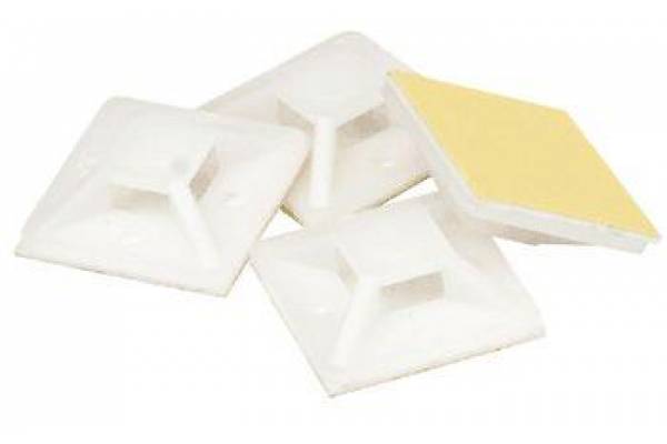 База монтажная самокл. 20х20 бел. NFP-20-100/WH (уп.100шт) Navigator 71061