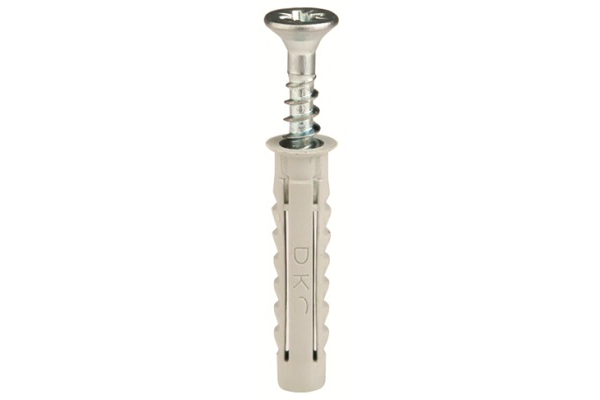 Винт М4х30 с дюбелем V5 (уп.100шт) DKC CM06521