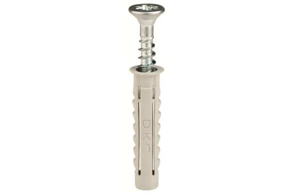 Комплект креп. V6 4.5х40 винт+дюбель (уп.100шт) DKC CM06522