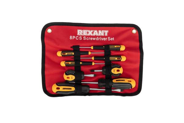 Набор отверток 8 предметов Rexant 12-4774