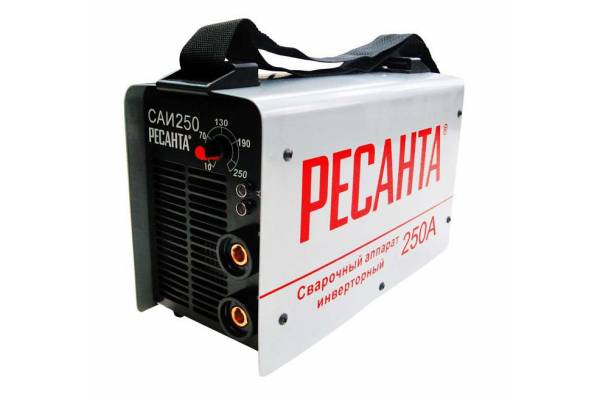 Инвертор сварочный САИ-250 250А d6 140-240В IP21 горячий старт Ресанта 65/6