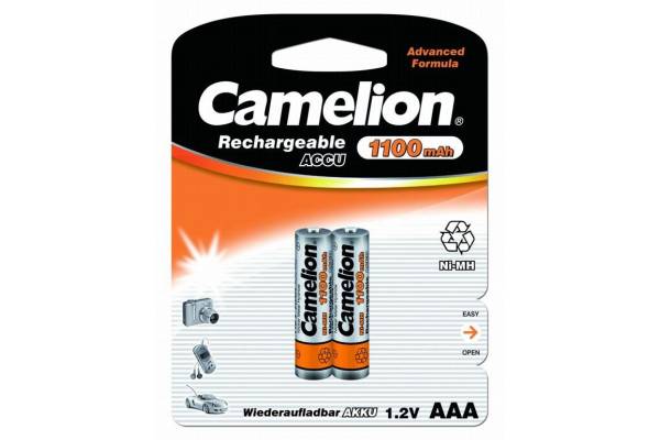 Аккумулятор R03 NI-MN 1100мА.ч BP-2 (блист.2шт) Camelion 7372