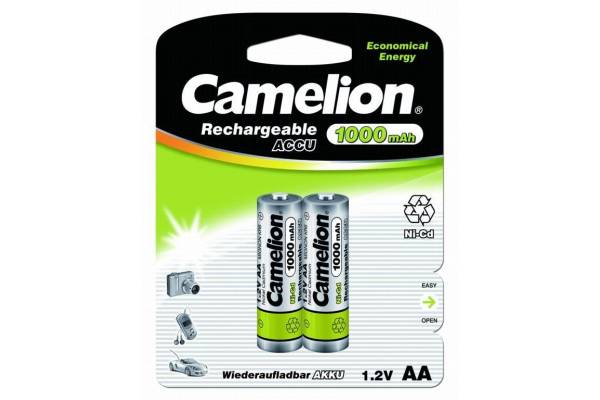 Аккумулятор R6 NI-Cd 1000мА.ч BP-2 (блист.2шт) Camelion 6181