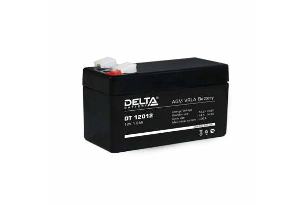 Аккумулятор 12В 1.2А.ч Delta DT 12012