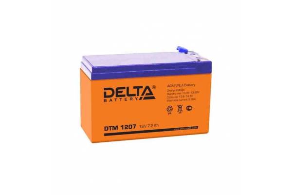 Аккумулятор 12В 7А.ч. Delta DTM 1207